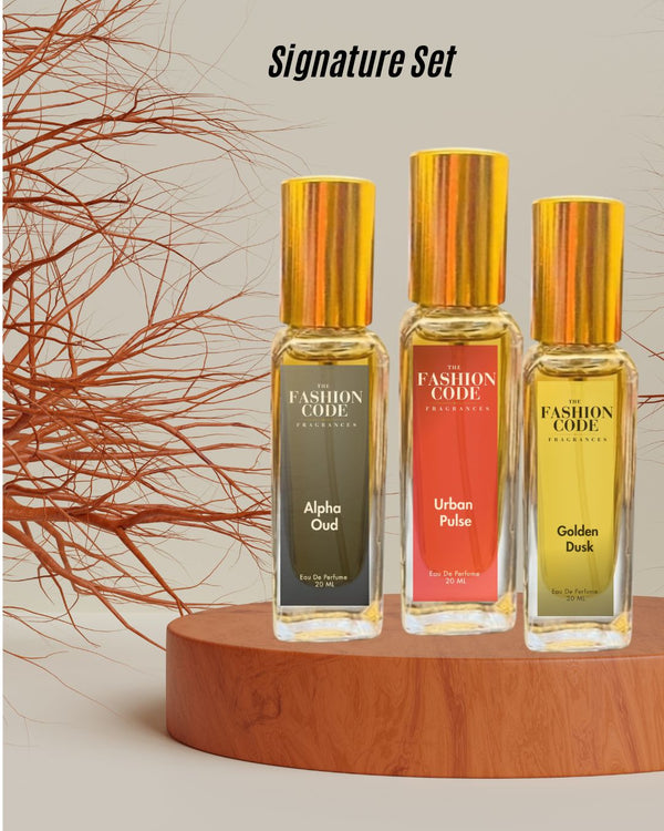Signature pack of 3x20ML